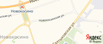 просека Лучевой 4-й на Яндекс карте