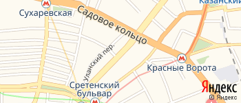 проспект Академика Сахарова на Яндекс карте