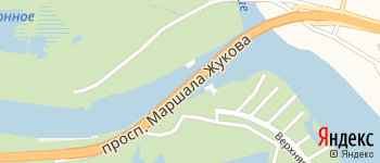проспект Маршала Жукова на Яндекс карте