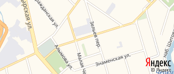 Просторная улица на Яндекс карте