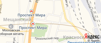 Протопоповский переулок на Яндекс карте
