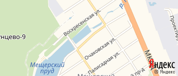 Прудовая улица на Яндекс карте