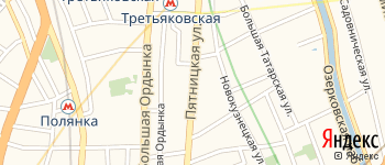 Пятницкая улица на Яндекс карте