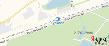 Рассветная аллея на Яндекс карте