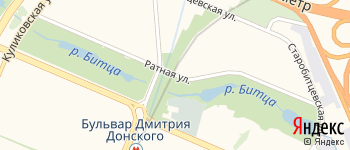 Ратная улица на Яндекс карте