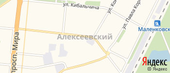 район Алексеевский на Яндекс карте