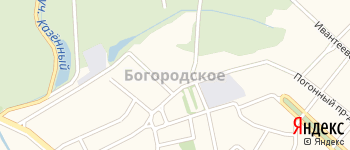 район Богородское на Яндекс карте