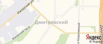 район Дмитровский на Яндекс карте