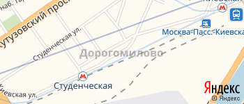 район Дорогомилово на Яндекс карте