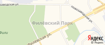 район Филёвский парк на Яндекс карте
