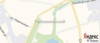 район Головинский на Яндекс карте