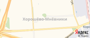 район Хорошёво-Мневники на Яндекс карте