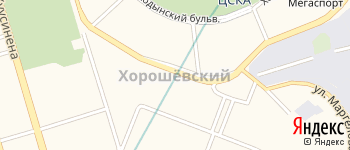 район Хорошёвский на Яндекс карте