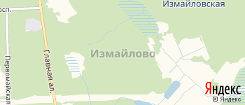 район Измайлово на Яндекс карте
