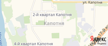район Капотня на Яндекс карте