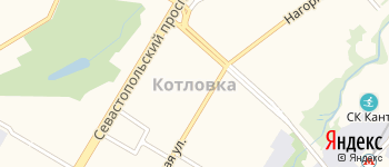 район Котловка на Яндекс карте