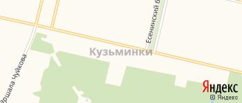 район Кузьминки на Яндекс карте