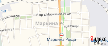 район Марьина роща на Яндекс карте