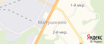 район Матушкино на Яндекс карте