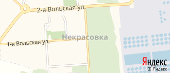 район Некрасовка на Яндекс карте