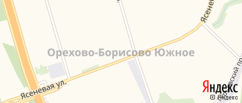 район Орехово-Борисово Южное на Яндекс карте