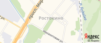 район Ростокино на Яндекс карте