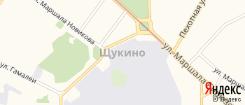 район Щукино на Яндекс карте