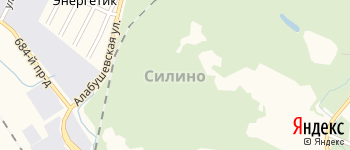район Силино на Яндекс карте