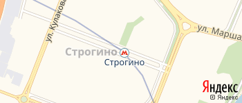 район Строгино на Яндекс карте