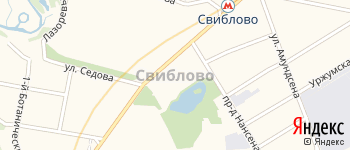 район Свиблово на Яндекс карте