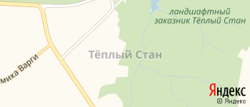 район Тёплый Стан на Яндекс карте