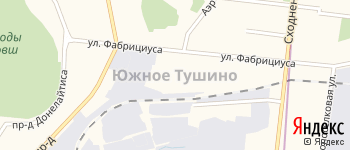 район Тушино Южное на Яндекс карте