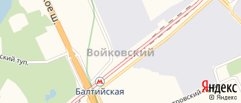 район Войковский на Яндекс карте