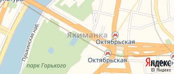 район Якиманка на Яндекс карте