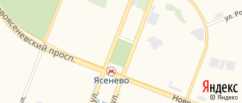 район Ясенево на Яндекс карте