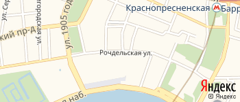 Рочдельская улица на Яндекс карте