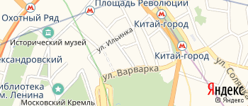 Рыбный переулок на Яндекс карте