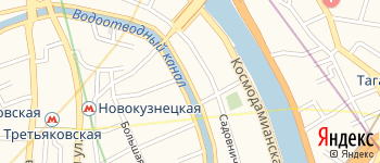 Садовническая набережная на Яндекс карте