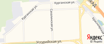 Сахалинская улица на Яндекс карте