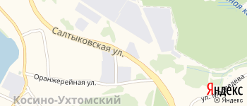 Салтыковская улица на Яндекс карте