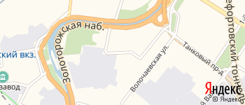 Самокатная улица на Яндекс карте