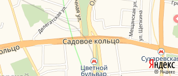 Самотёчная площадь на Яндекс карте