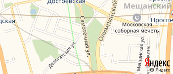 Самотёчная улица на Яндекс карте