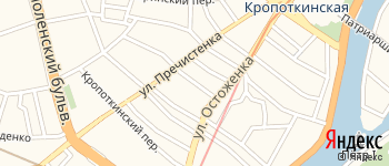 Сеченовский переулок на Яндекс карте