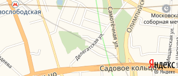 Семинарский тупик на Яндекс карте