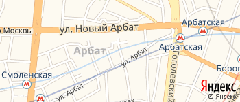 Серебряный переулок на Яндекс карте