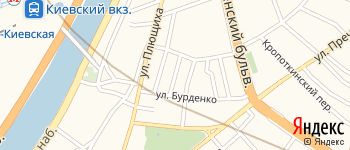 Серпов переулок на Яндекс карте