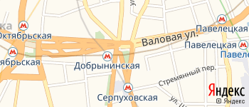 Серпуховская площадь на Яндекс карте