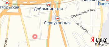Серпуховский переулок на Яндекс карте