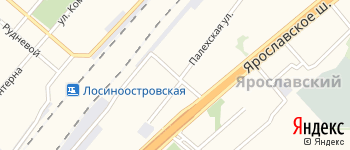 Сержантская улица на Яндекс карте